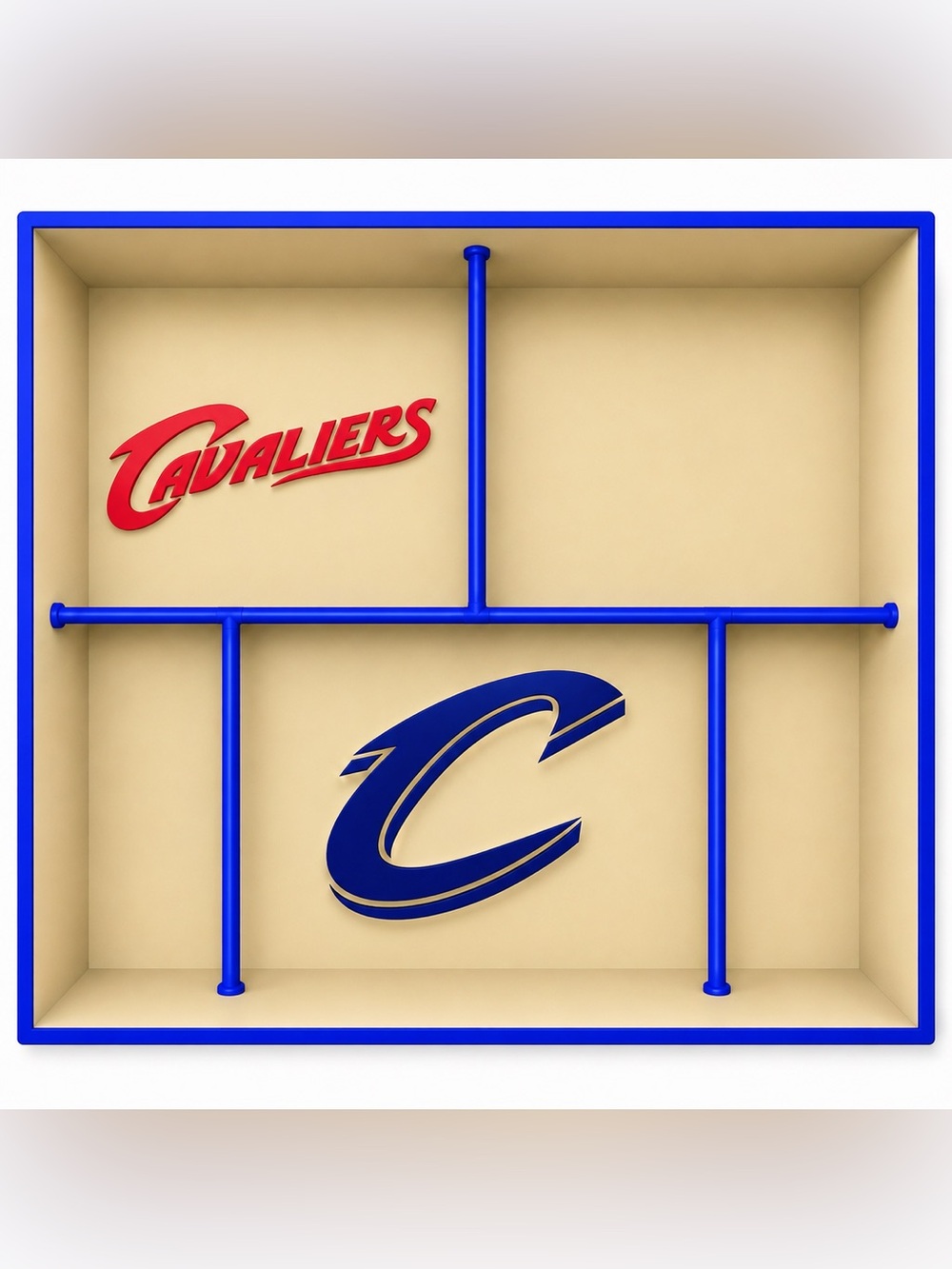 Cleveland Cavaliers NBA Pocket Dump Tray - For Keys, Wallet, Money, Etc